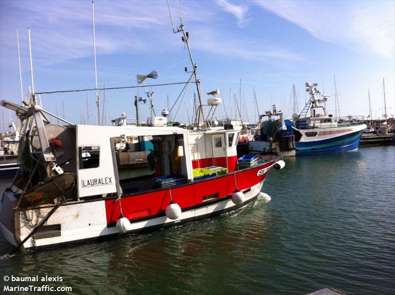 fv lauralex (Fishing vessel) - IMO , MMSI 227605580, Call Sign FU9091 under the flag of France