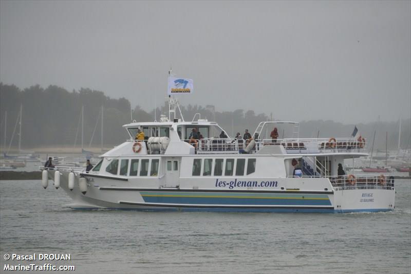 rivage (Passenger ship) - IMO , MMSI 227760340, Call Sign FG8368 under the flag of France