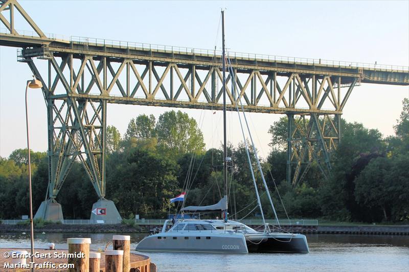 cocoon (Sailing vessel) - IMO , MMSI 244150278, Call Sign PB8395 under the flag of Netherlands