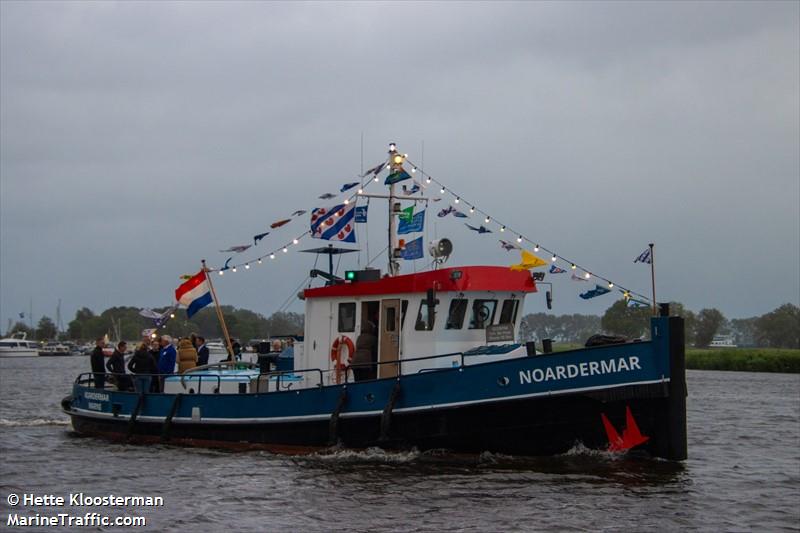 noardermar (Tug) - IMO , MMSI 244670530, Call Sign PD3378 under the flag of Netherlands