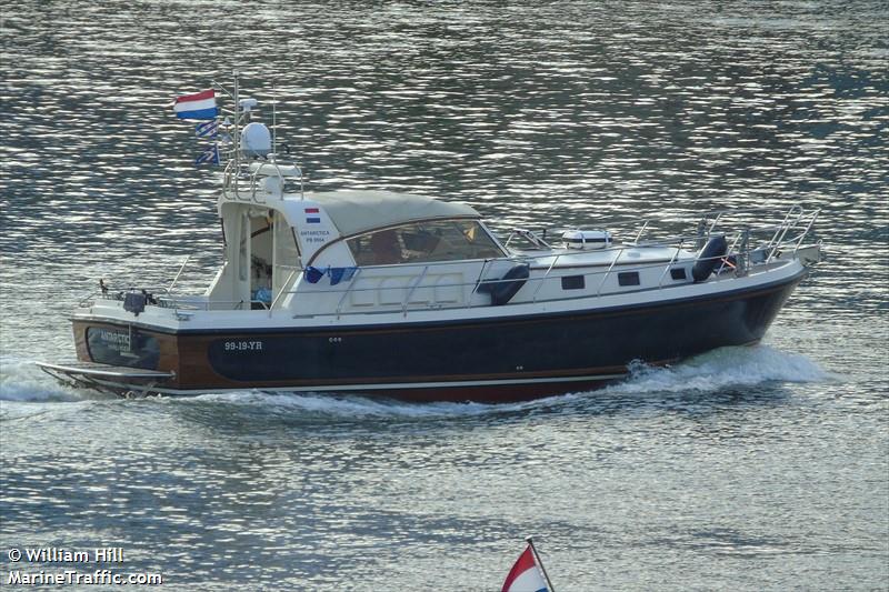 antarctica (Pleasure craft) - IMO , MMSI 244710847, Call Sign PB8904 under the flag of Netherlands