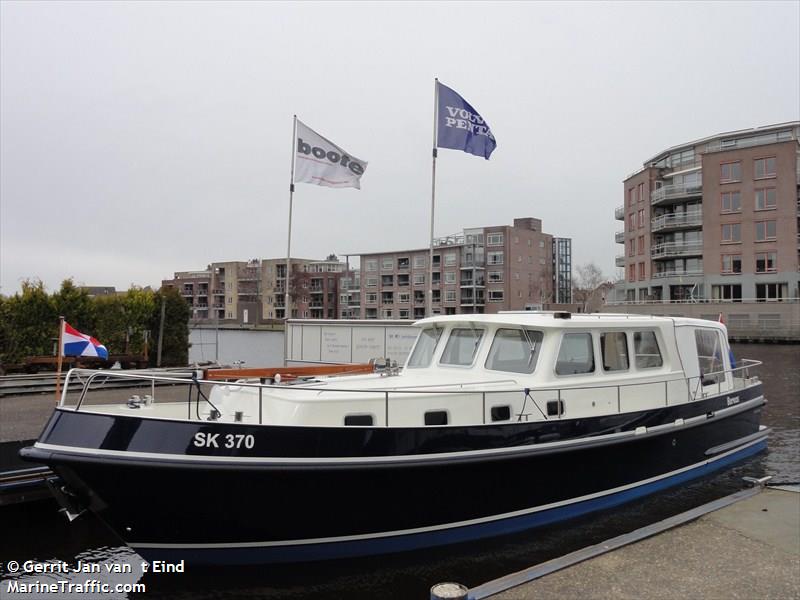 bo (Pleasure craft) - IMO , MMSI 244790189, Call Sign PE4546 under the flag of Netherlands