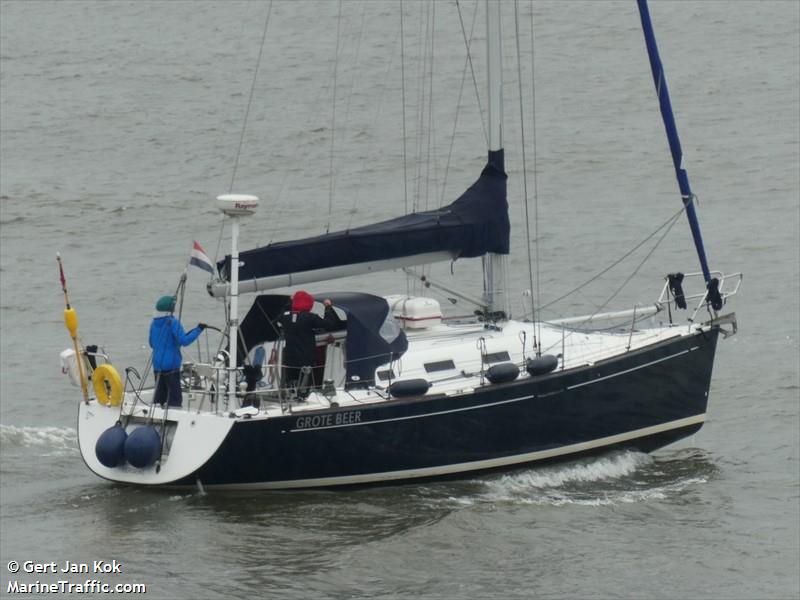 grote beer (Pleasure craft) - IMO , MMSI 244820192, Call Sign PE2443 under the flag of Netherlands