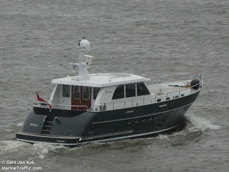 elmare (Pleasure craft) - IMO , MMSI 244870070, Call Sign PE3663 under the flag of Netherlands