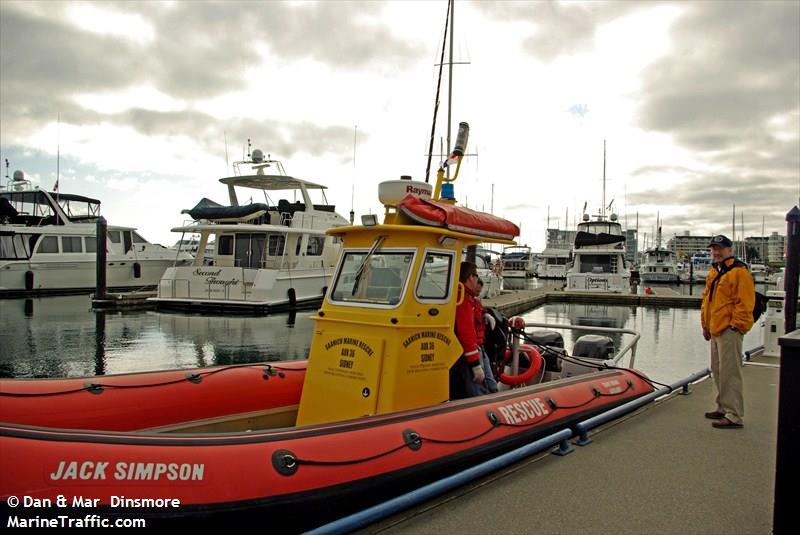 jack simpson (SAR) - IMO , MMSI 316014584, Call Sign SAR38 under the flag of Canada