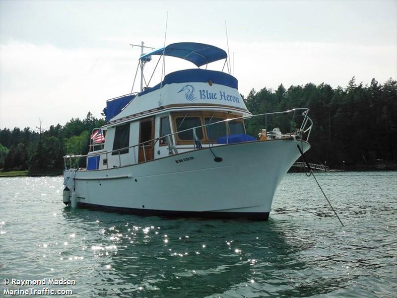 blue heron (Pleasure craft) - IMO , MMSI 338183029 under the flag of USA