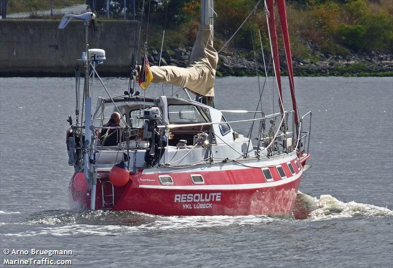 resolute (Sailing vessel) - IMO , MMSI 211270530, Call Sign DF3763 under the flag of Germany