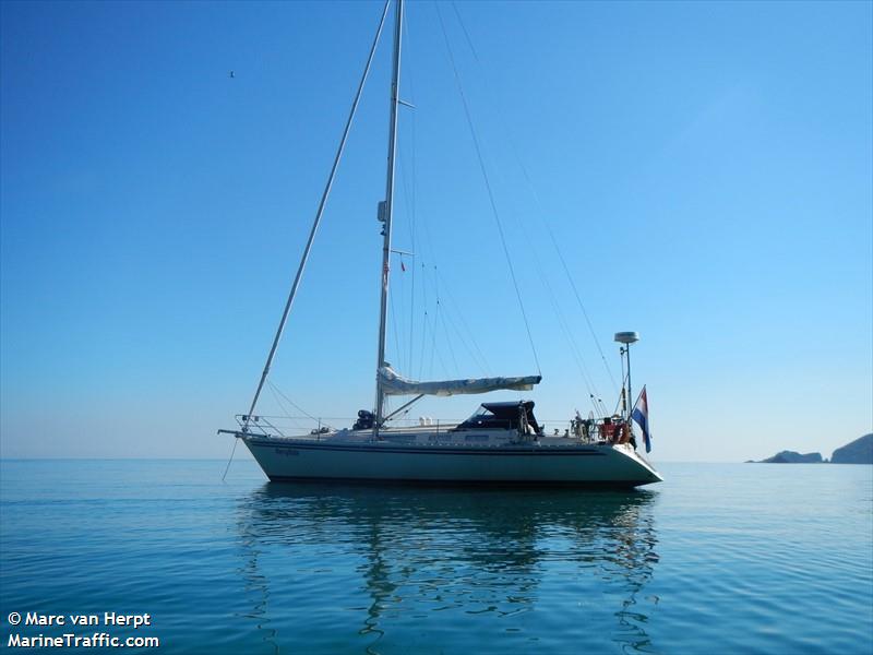 merrymate (Sailing vessel) - IMO , MMSI 244010605, Call Sign PF2398 under the flag of Netherlands