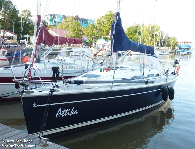 attika (Pleasure craft) - IMO , MMSI 244660973, Call Sign PF7231 under the flag of Netherlands