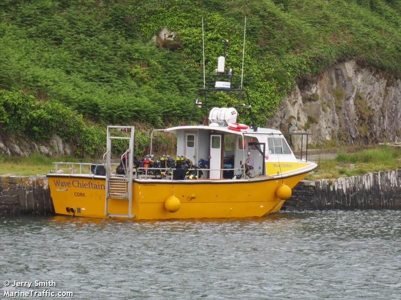 wave chieftain (Passenger ship) - IMO , MMSI 250000829, Call Sign EI8995 under the flag of Ireland