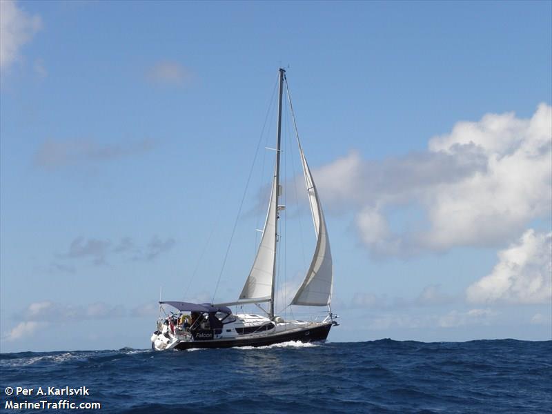 falcon (Sailing vessel) - IMO , MMSI 258094090, Call Sign LG5823 under the flag of Norway