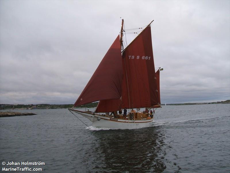 westvind af goteborg (Sailing vessel) - IMO , MMSI 265509620, Call Sign SFON under the flag of Sweden