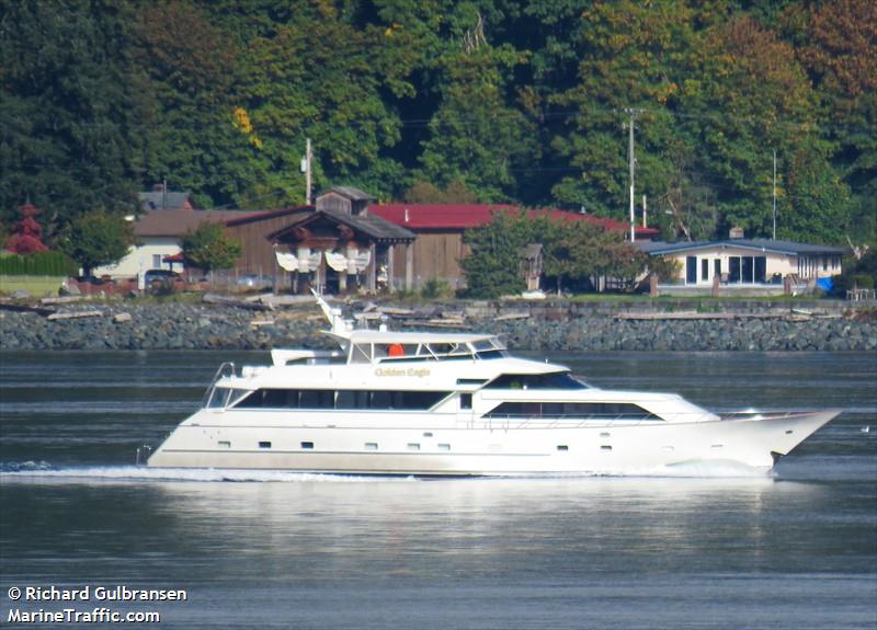 golden eagle (Passenger ship) - IMO , MMSI 366721270, Call Sign WCW6861 under the flag of United States (USA)