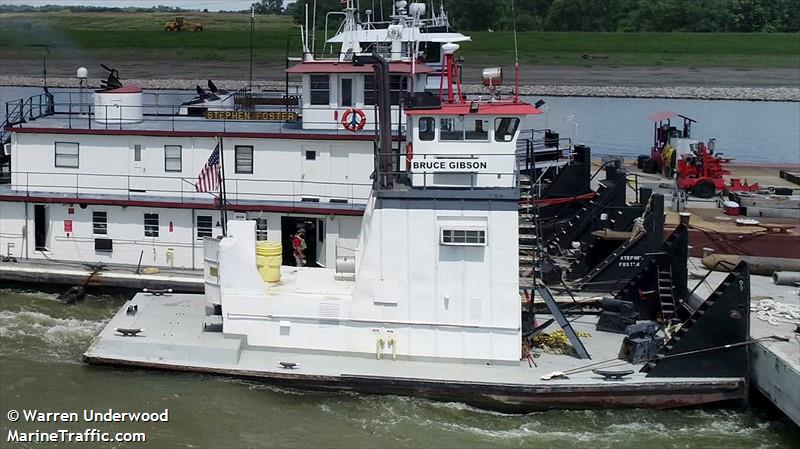 bruce gibson (Towing vessel) - IMO , MMSI 368077540, Call Sign WDK6735 under the flag of United States (USA)