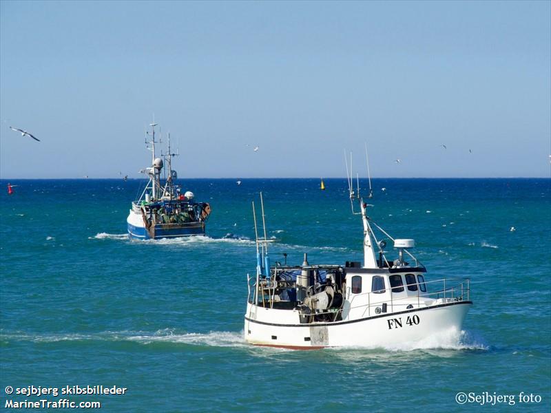 fn 40 marie e (Fishing vessel) - IMO , MMSI 219010244, Call Sign XP3580 under the flag of Denmark