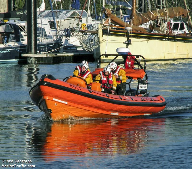 rnli lifeboat b-805 (SAR) - IMO , MMSI 235089702 under the flag of United Kingdom (UK)