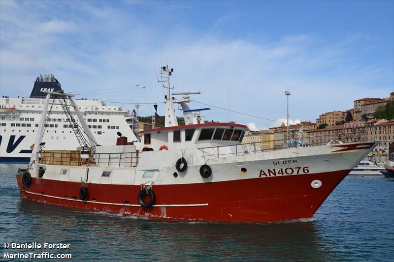 ulder (Fishing vessel) - IMO , MMSI 247051830, Call Sign IFNM under the flag of Italy