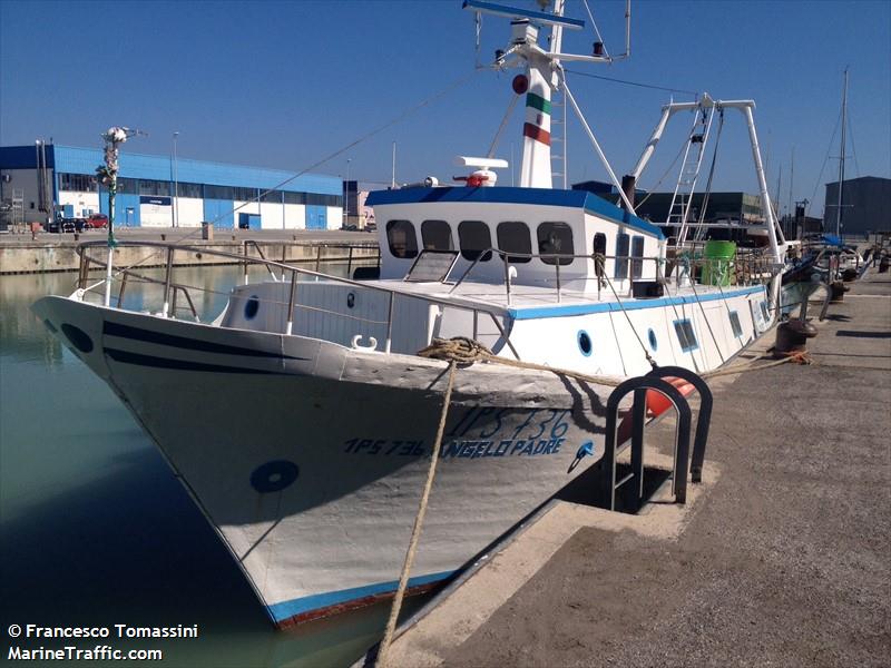 angelo padre (Fishing vessel) - IMO , MMSI 247084790, Call Sign IMOK under the flag of Italy