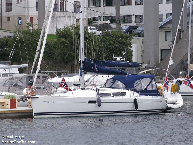 fryd (Sailing vessel) - IMO , MMSI 258069820, Call Sign LI2680 under the flag of Norway