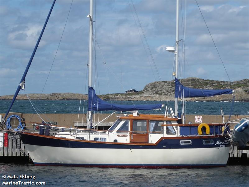 mooncat (Sailing vessel) - IMO , MMSI 265006050, Call Sign SF8432 under the flag of Sweden