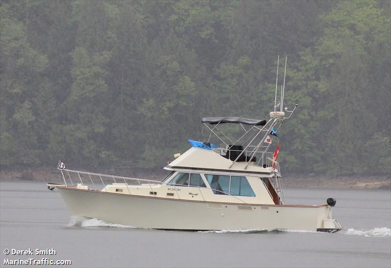 nautilus (Pleasure craft) - IMO , MMSI 316007497 under the flag of Canada