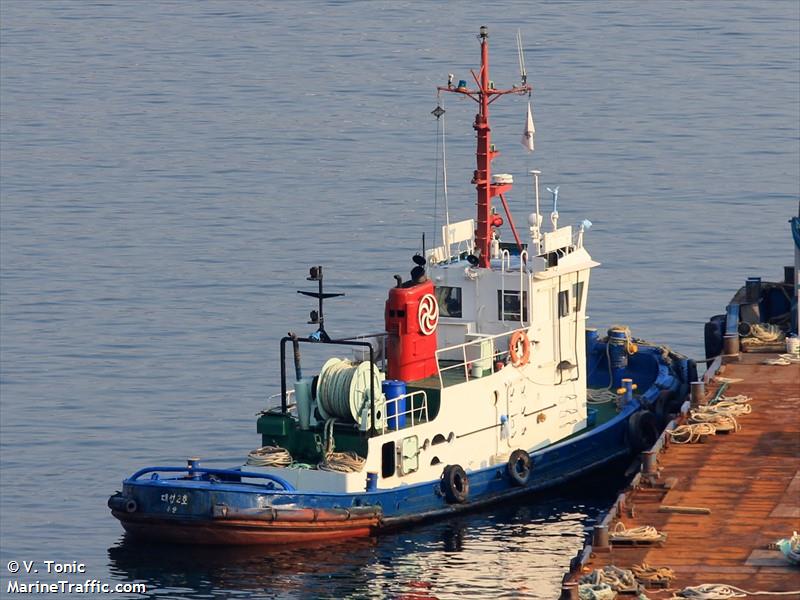 dae sung 2 (Tug) - IMO , MMSI 440131580, Call Sign 050212 under the flag of Korea