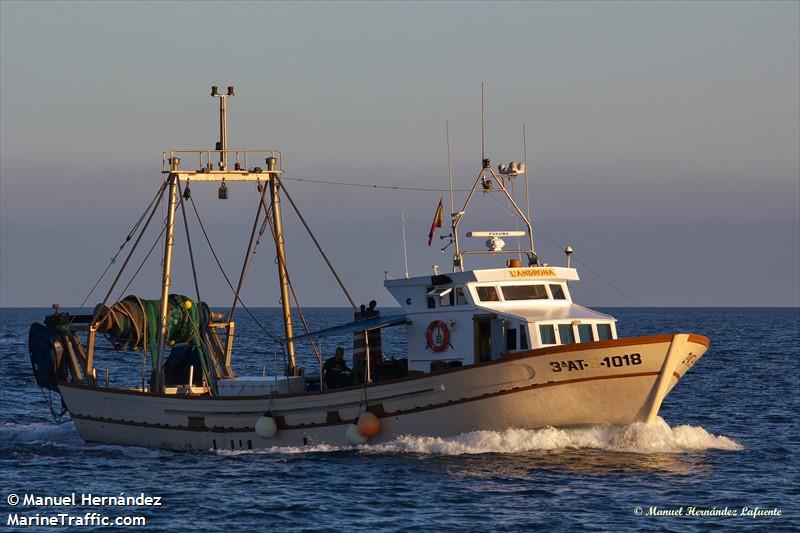 landrona (Fishing vessel) - IMO , MMSI 224083120 under the flag of Spain