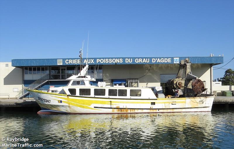 fv belle ile 2 (Fishing vessel) - IMO , MMSI 228248700, Call Sign FMJY under the flag of France