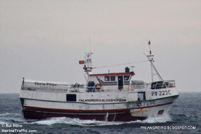 -tania filipe (Fishing vessel) - IMO , MMSI 263356000 under the flag of Portugal