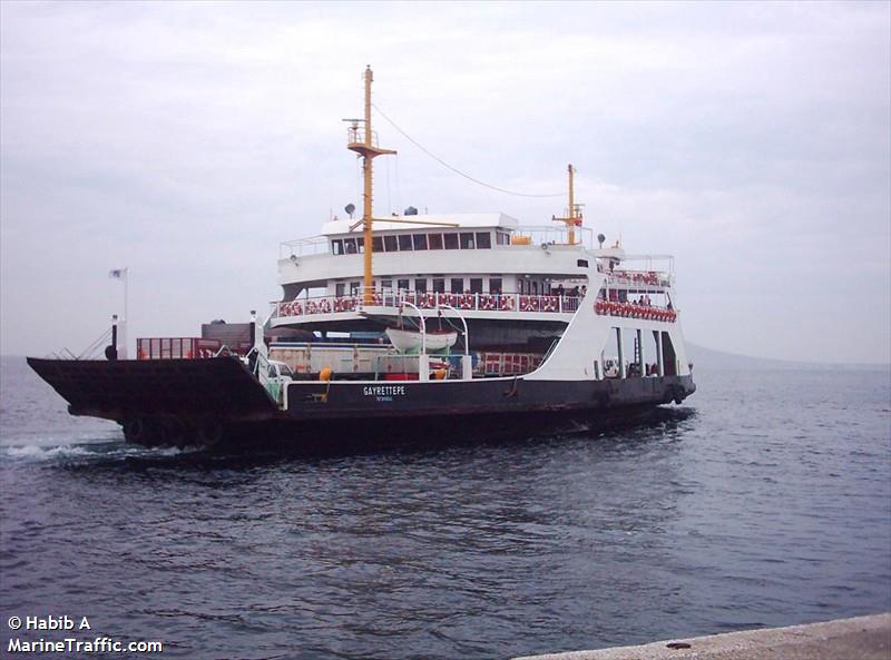 gayrettepe (Passenger ship) - IMO , MMSI 271002533, Call Sign TC5390 under the flag of Turkey