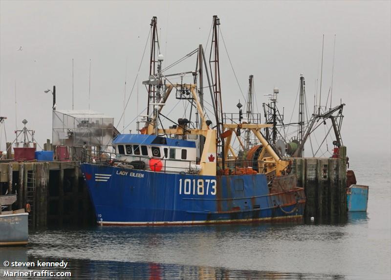 lady eileen (Fishing vessel) - IMO , MMSI 316011650 under the flag of Canada