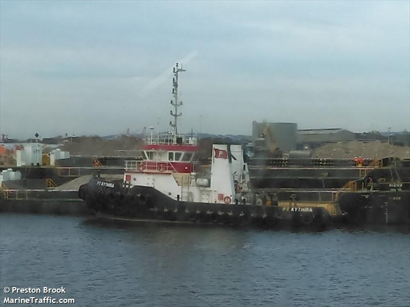 p.t. kythira (Tug) - IMO , MMSI 503229800, Call Sign VMBD under the flag of Australia