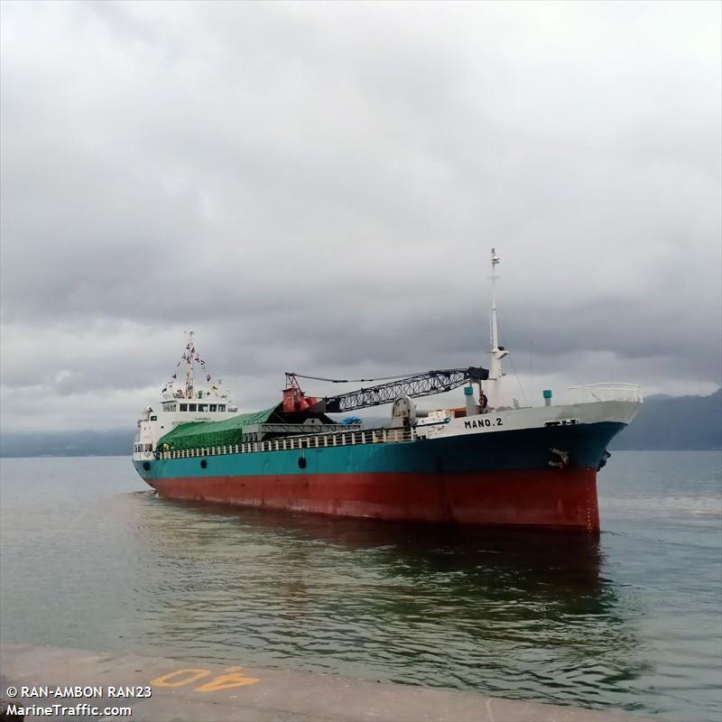 mano02 (General Cargo Ship) - IMO , MMSI 525500142