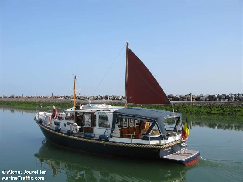 potachka (Pleasure craft) - IMO , MMSI 205355610, Call Sign OR3556 under the flag of Belgium