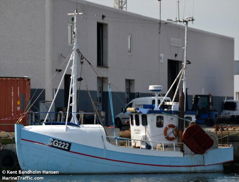 lene sg172 (Fishing vessel) - IMO , MMSI 219005659, Call Sign OU_9401 under the flag of Denmark