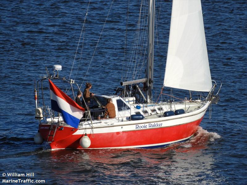 sy rooie rakker (Pleasure craft) - IMO , MMSI 244050848, Call Sign PG5798 under the flag of Netherlands