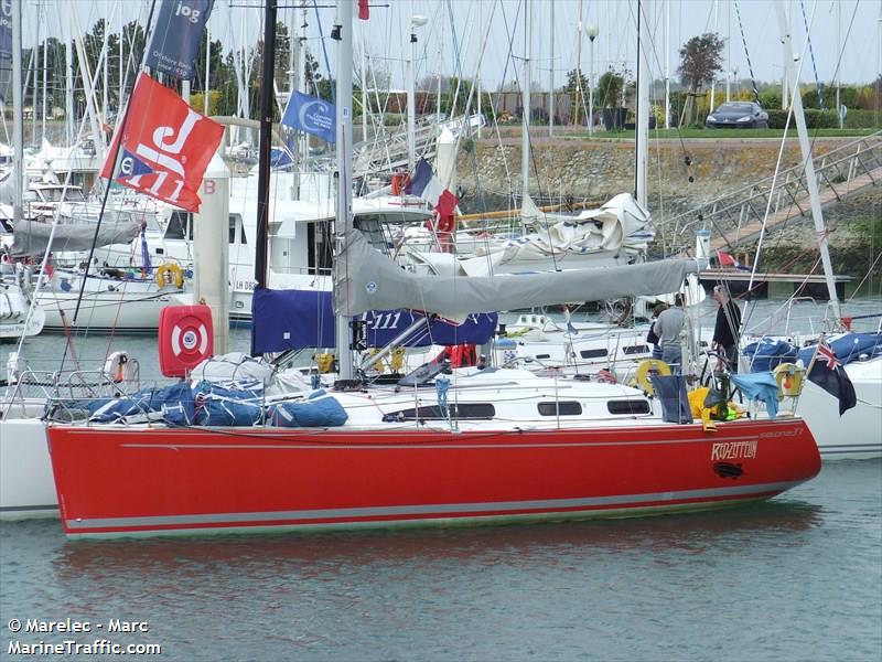 red zeppelin (Sailing vessel) - IMO , MMSI 244750811, Call Sign PD4519 under the flag of Netherlands