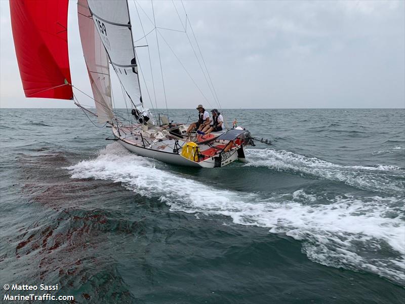 mira159 solo sailor (Sailing vessel) - IMO , MMSI 247012530 under the flag of Italy