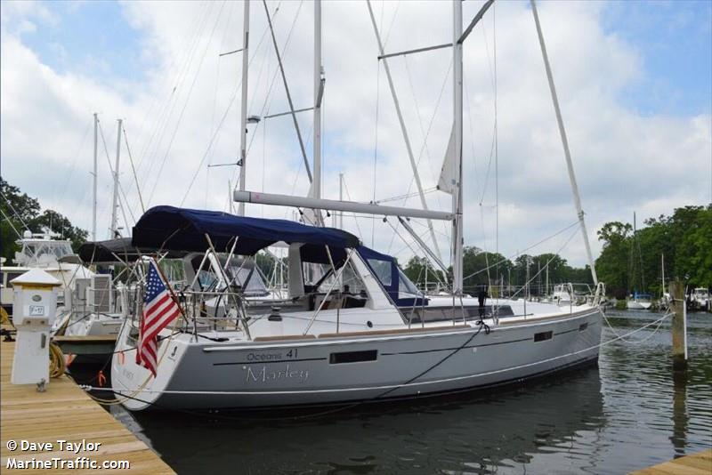 marley (Sailing vessel) - IMO , MMSI 338212833 under the flag of USA