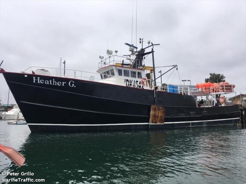 heatherg (Fishing vessel) - IMO , MMSI 368095130, Call Sign WDK8542 under the flag of United States (USA)