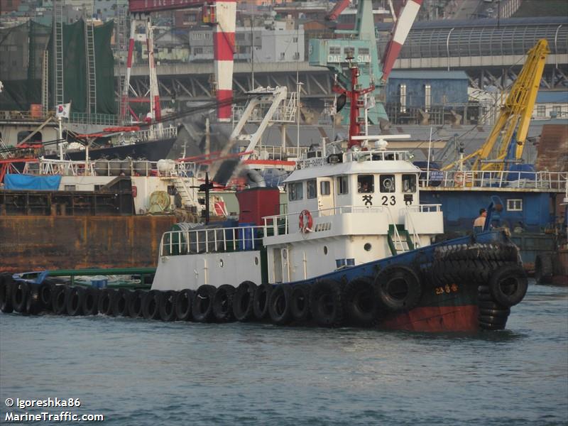 23 chang ryoung (Tug) - IMO , MMSI 440100792, Call Sign 968992 under the flag of Korea