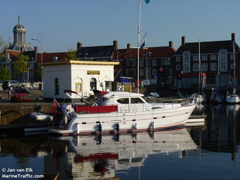 karibu (Pleasure craft) - IMO , MMSI 235076267, Call Sign 2CWA4 under the flag of United Kingdom (UK)