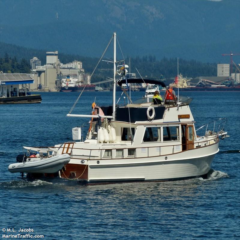 turnstone (Pleasure craft) - IMO , MMSI 316020252 under the flag of Canada