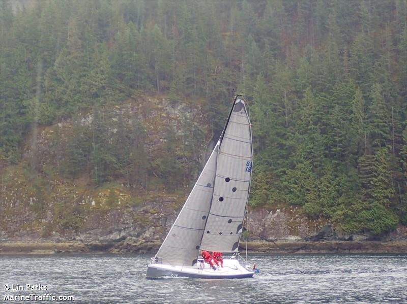 wraith (Sailing vessel) - IMO , MMSI 316038837 under the flag of Canada