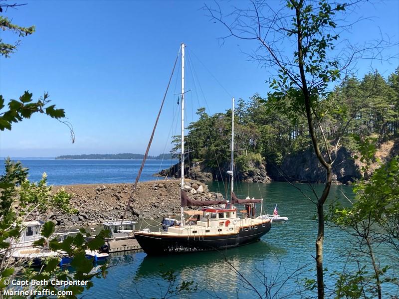 black pearl (Sailing vessel) - IMO , MMSI 338120132 under the flag of USA