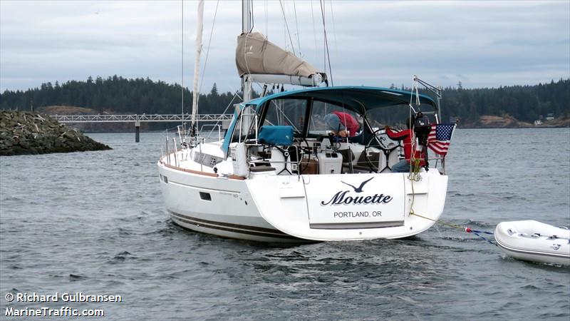 mouette (Sailing vessel) - IMO , MMSI 367587330 under the flag of United States (USA)