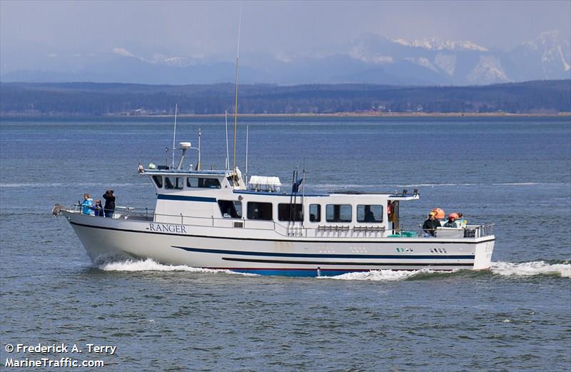 ranger (Fishing vessel) - IMO , MMSI 369354000, Call Sign WDH5519 under the flag of United States (USA)