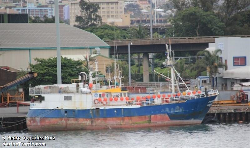 herdusa primero (Fishing Vessel) - IMO 8411762, MMSI 224022910, Call Sign EGQR under the flag of Spain