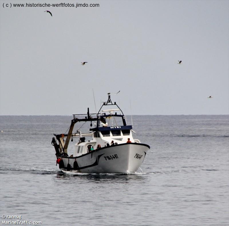 myri (Fishing vessel) - IMO , MMSI 224040430, Call Sign EA3112 under the flag of Spain