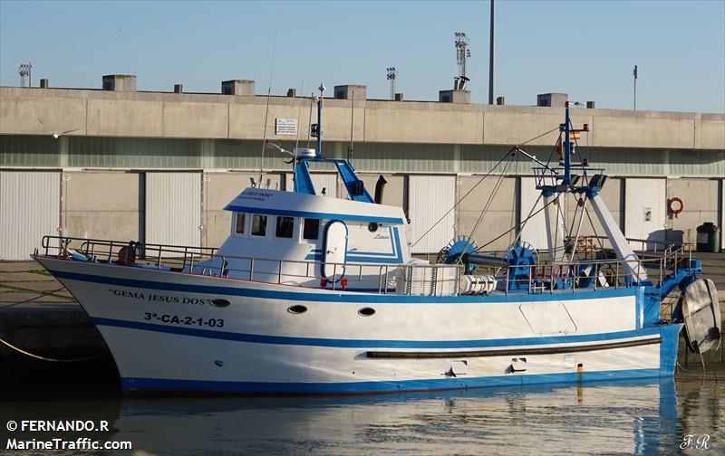 gema jesus dos (Fishing vessel) - IMO , MMSI 224077390, Call Sign EA6439 under the flag of Spain